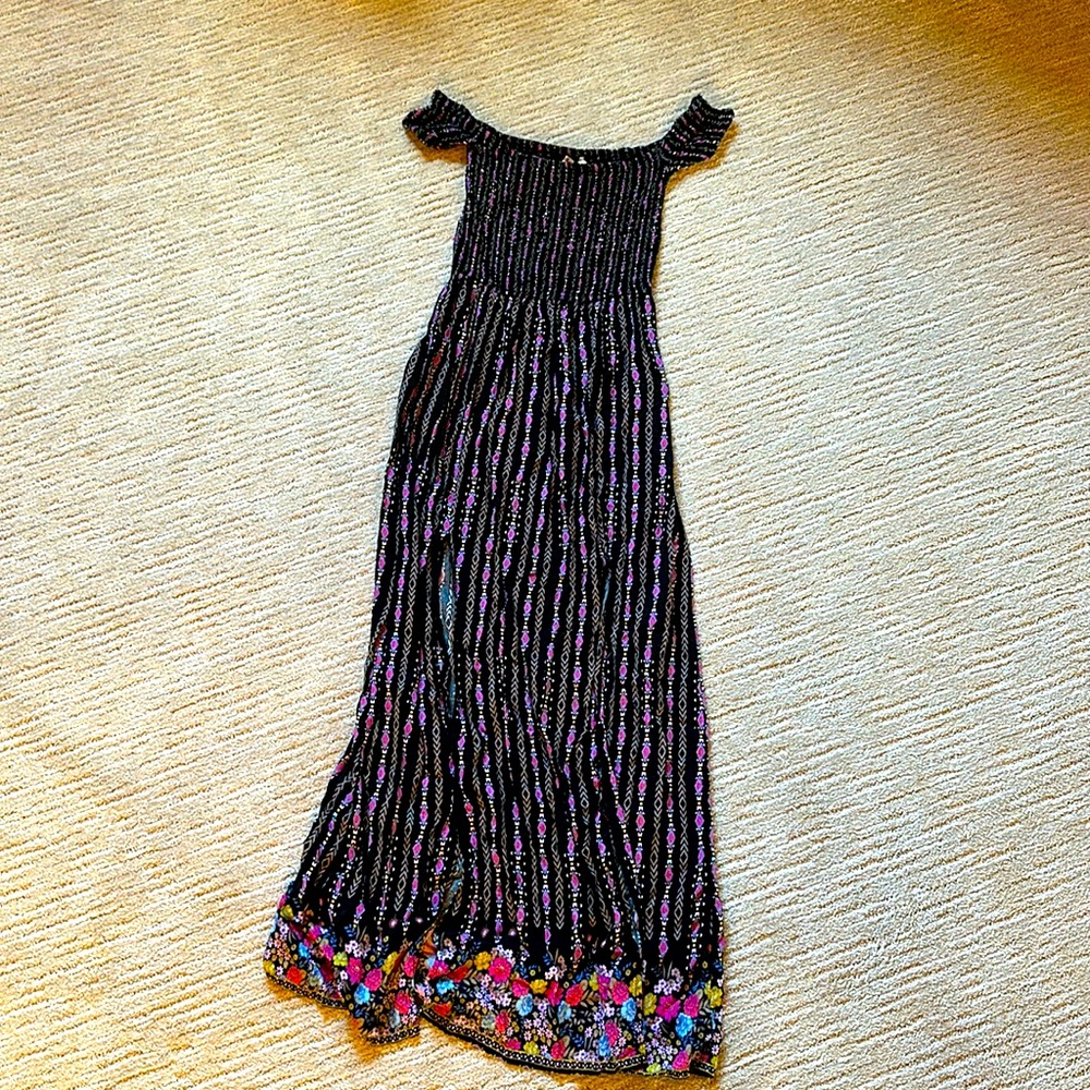 Shosho Boho Women’s Maxi Dress, Medium